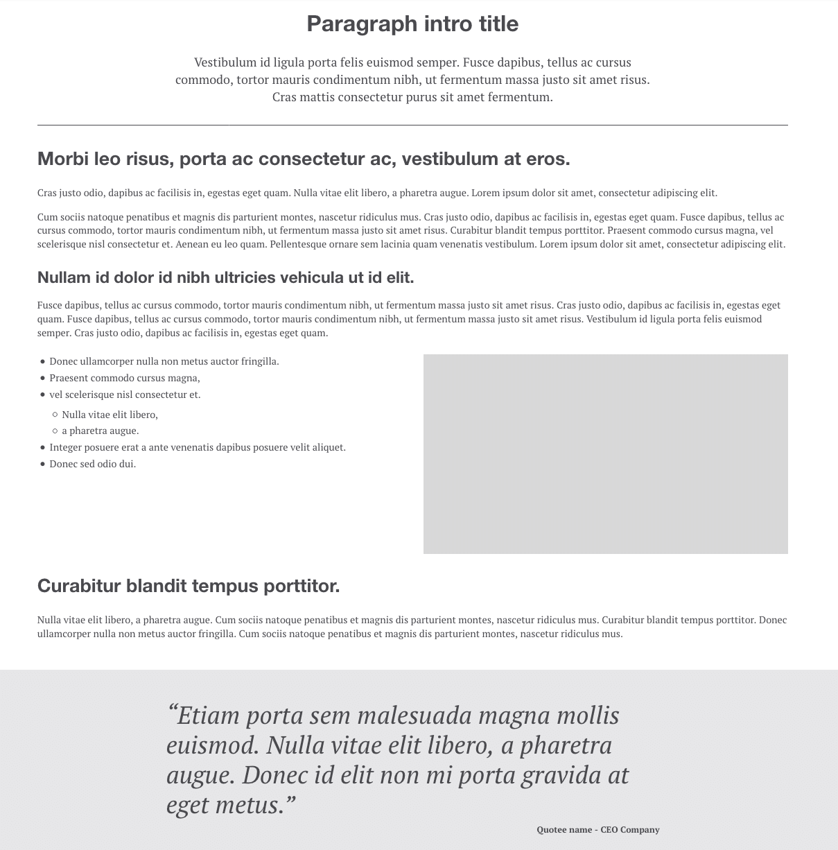 A static content layout lifesaver: Paragraphs module - Druid