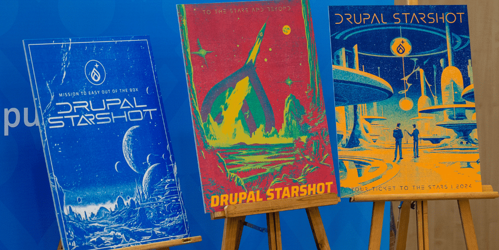 Drupal Starshot posters